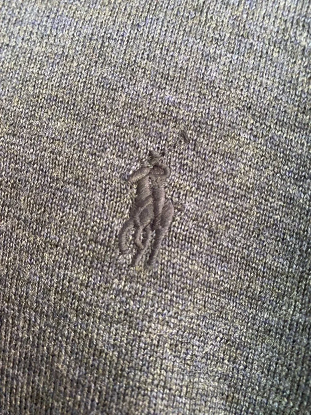 POLO Ralph Lauren Blue Merino Wool Sweater Size XL